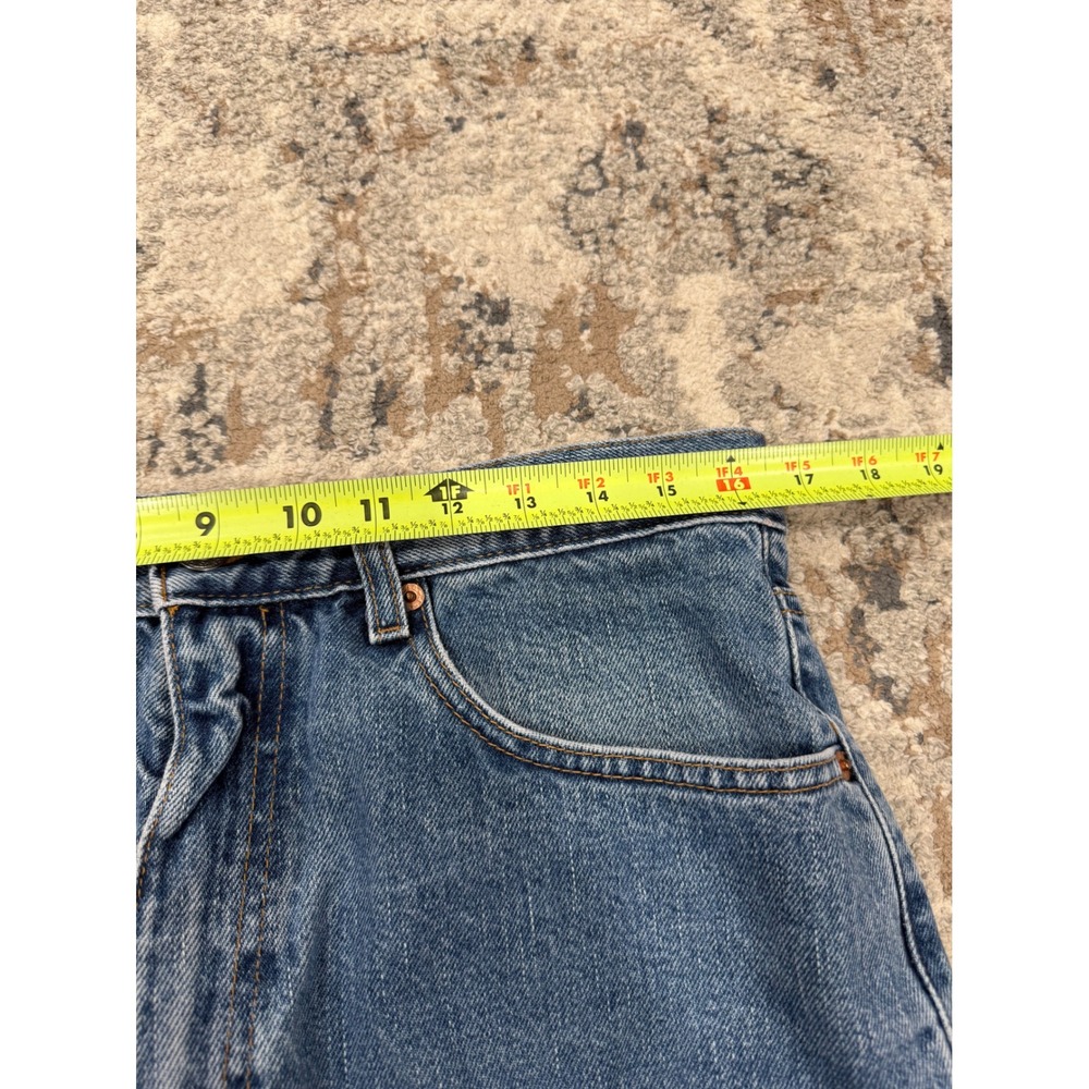 Levis 550 Relaxed Fit Mens Jeans 34x32 Medium Wash Blue Denim 00550-4891 Vintage - Picture 10 of 16